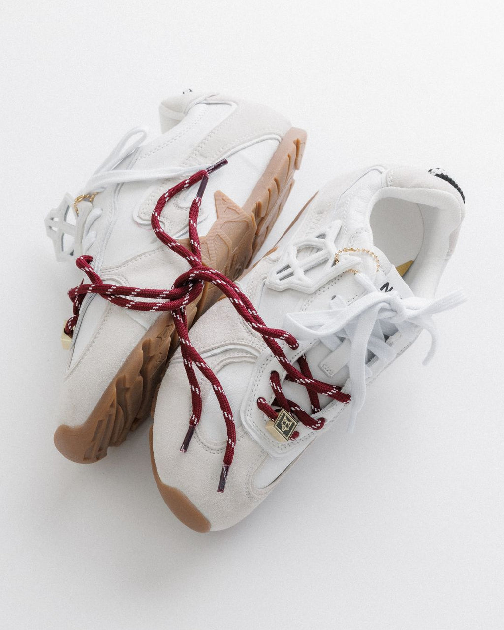 Adored White Suede/Leather