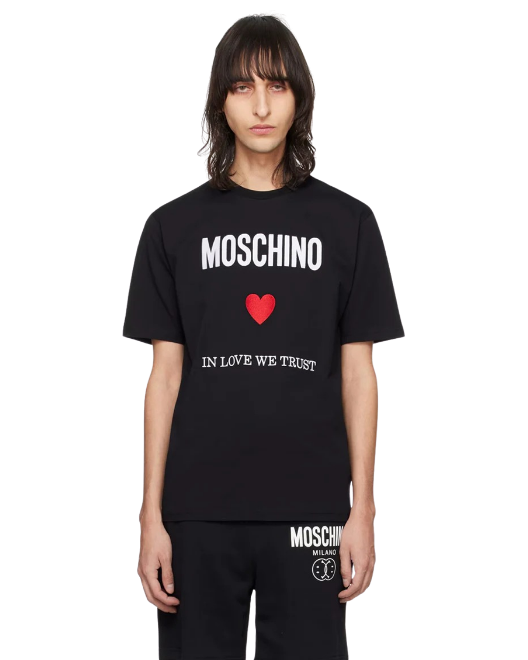 Black 'In Love We Trust' T-Shirt
