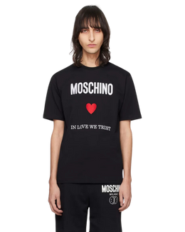 Black 'In Love We Trust' T-Shirt