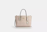 Coach Mollie Tote Bag 25 In Signature Canvas - Bags | Shop From The Mirage