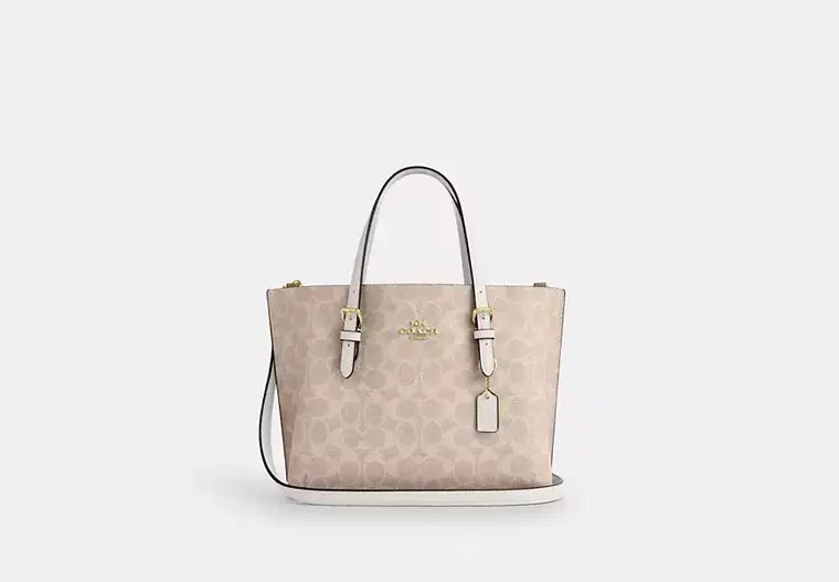 Coach Mollie Tote Bag 25 In Signature Canvas - Bags | Shop From The Mirage