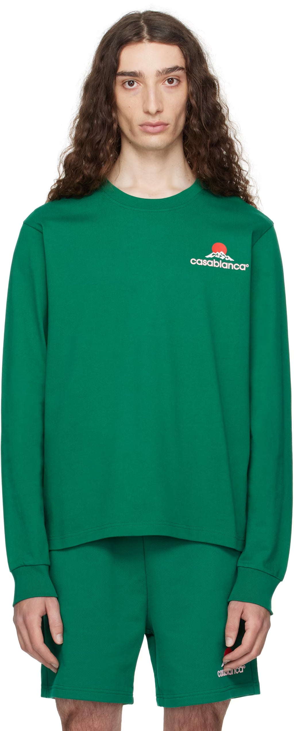 Green Montagne Long Sleeve T-shirt