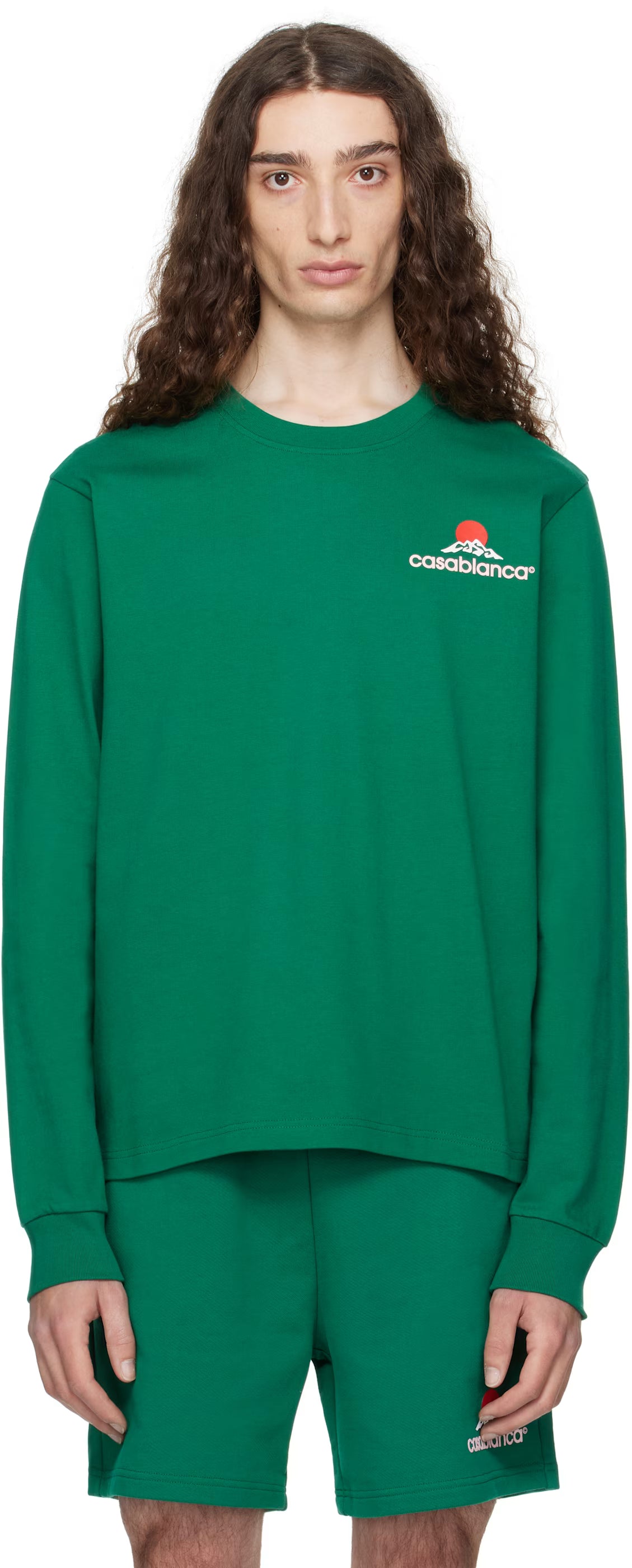 Green Montagne Long Sleeve T-shirt