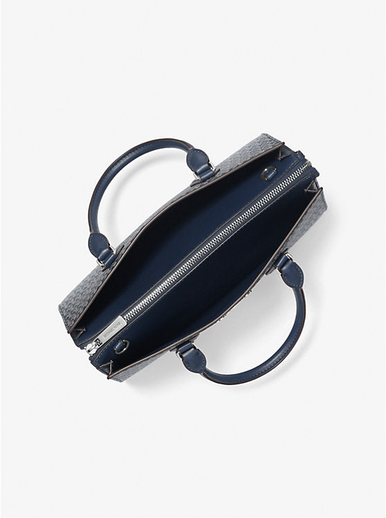 Sheila Medium Ombré Signature Logo Satchel