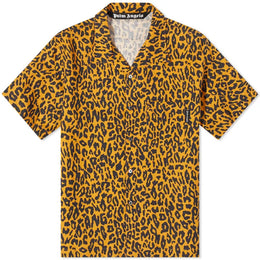Palm Angels Leopard Vacation Shirt