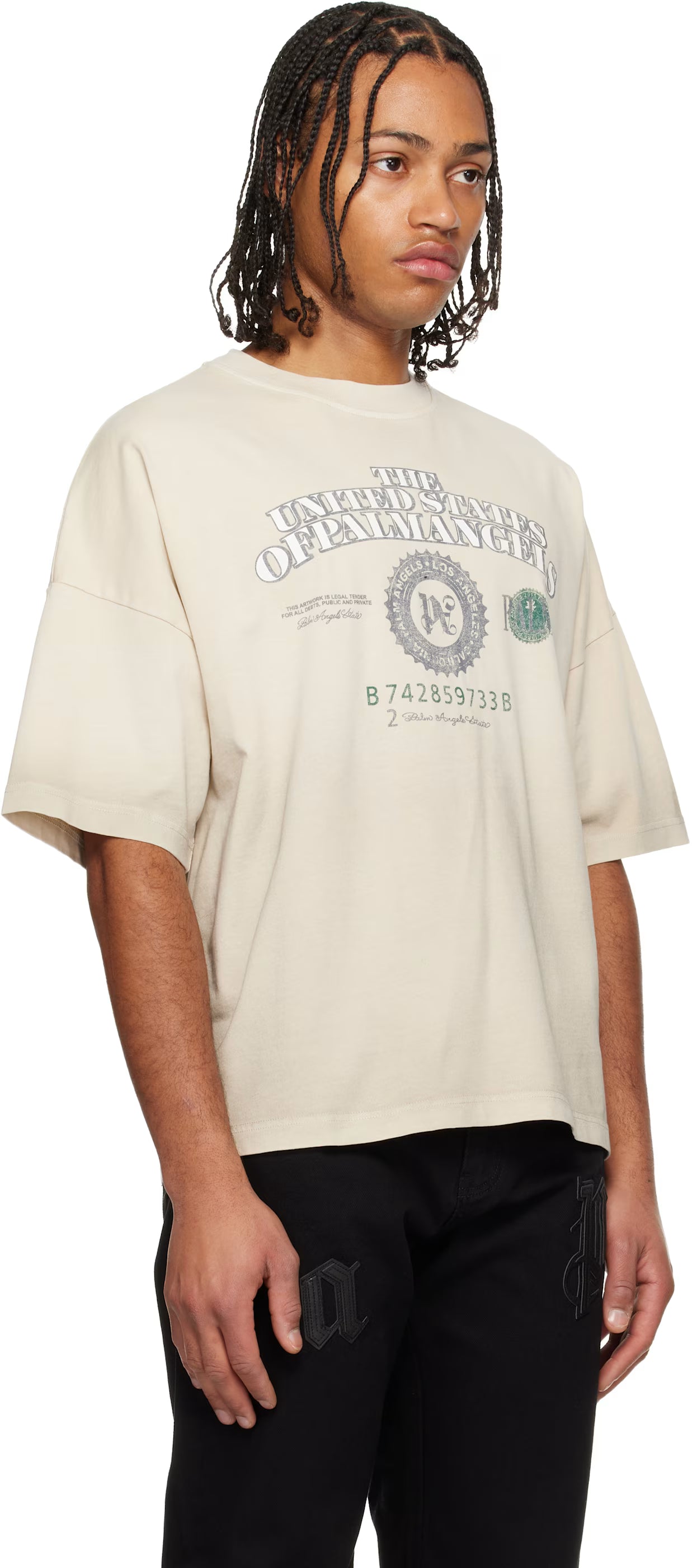 Off-White PA Dollar Loose T-shirt