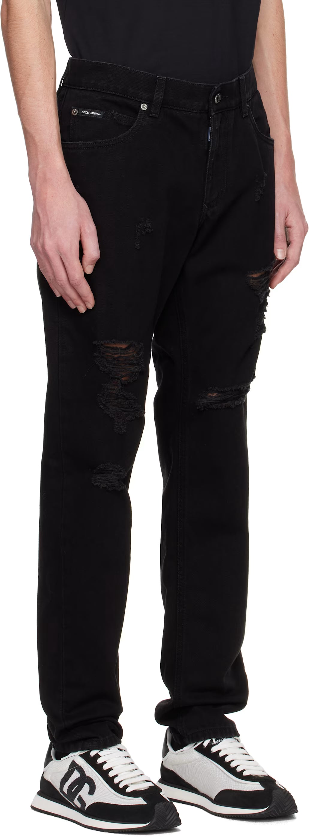 Dolce&Gabbana Black Regular Jeans