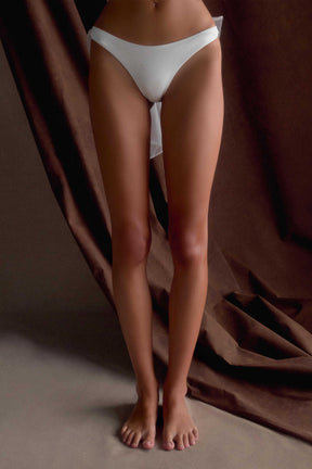 Sheryl Bow Bikini Bottom - Ivory