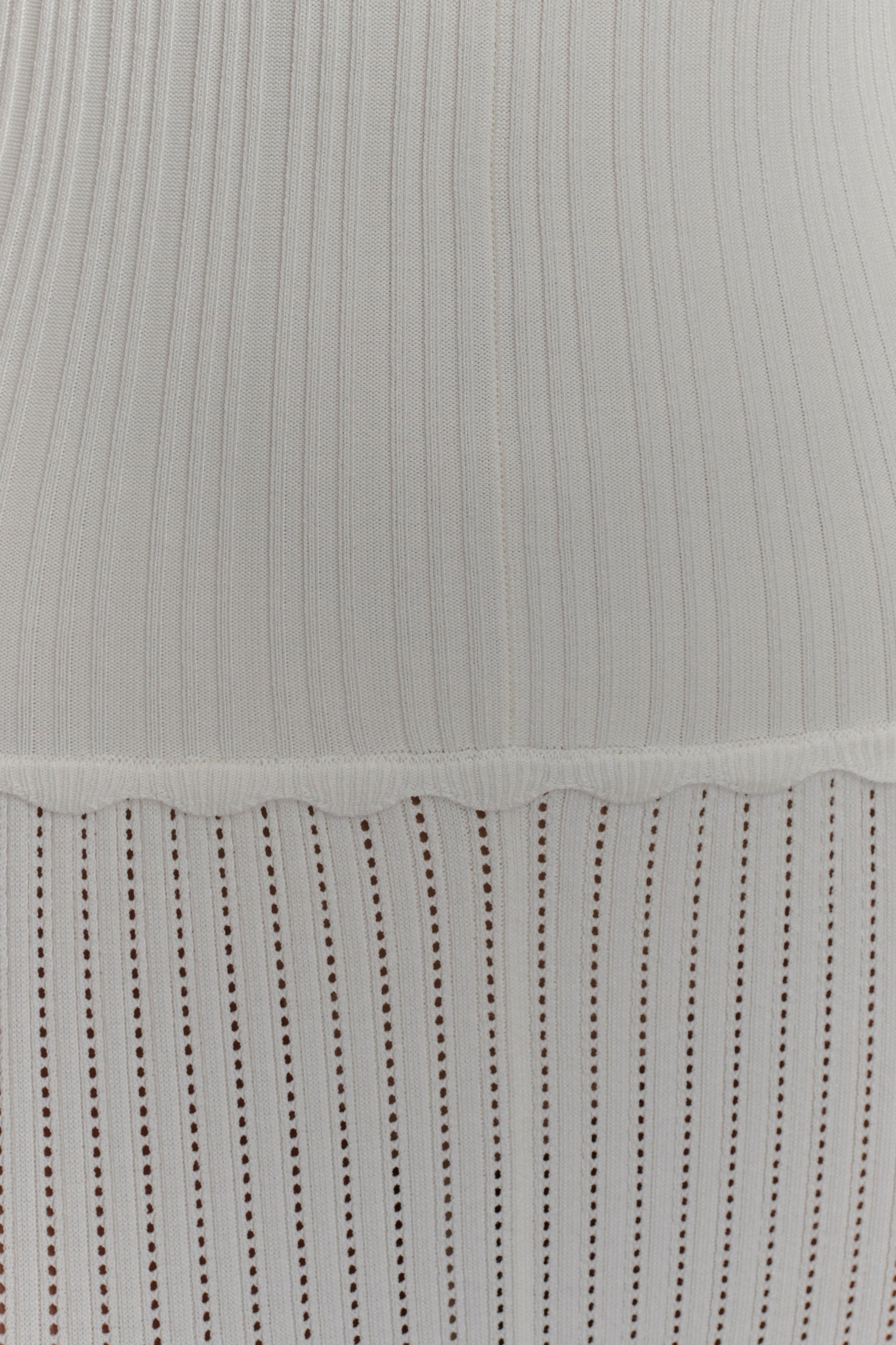 Finley Pointelle Knit Maxi Dress - Ivory