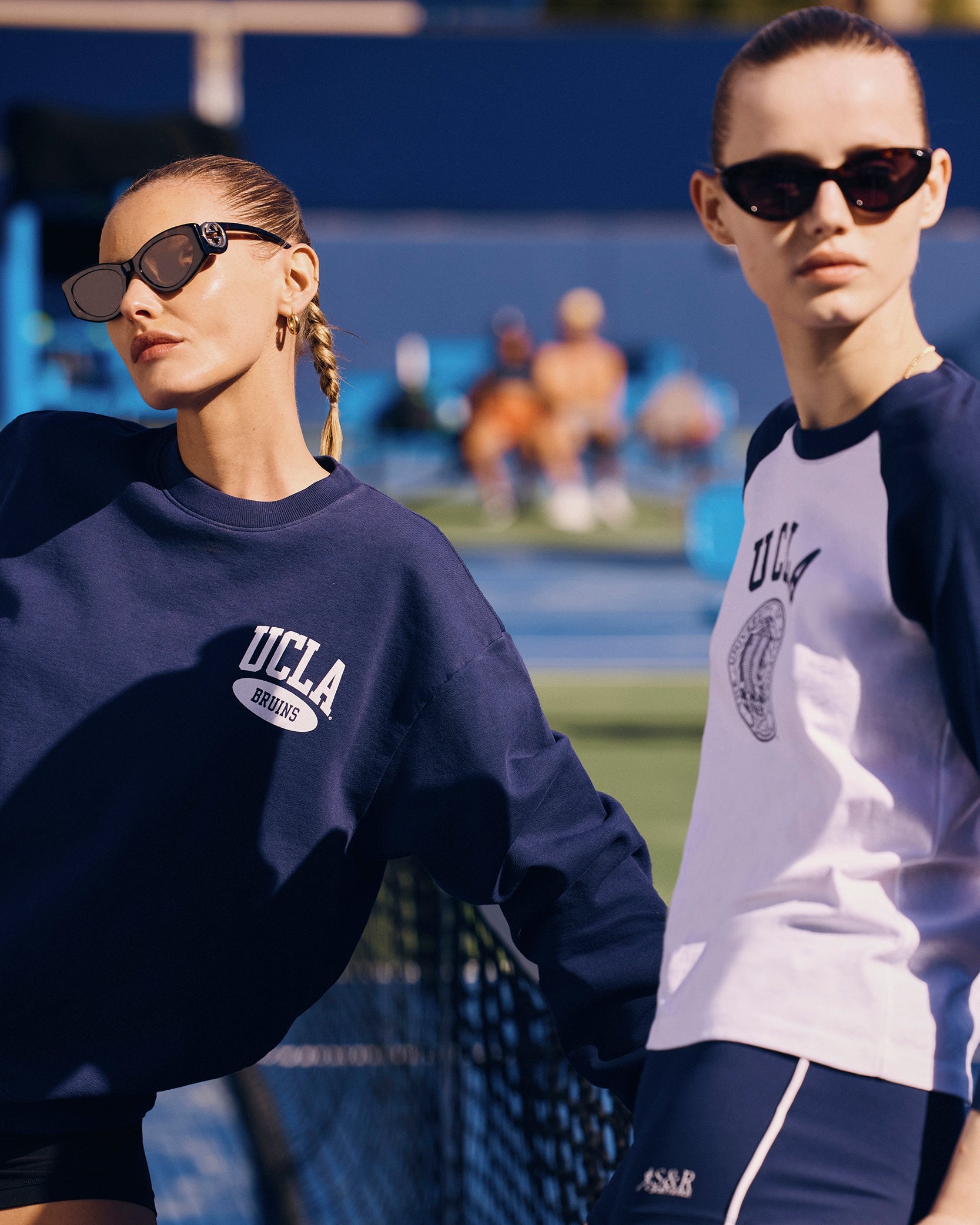 Westwood Crewneck - Navy/White