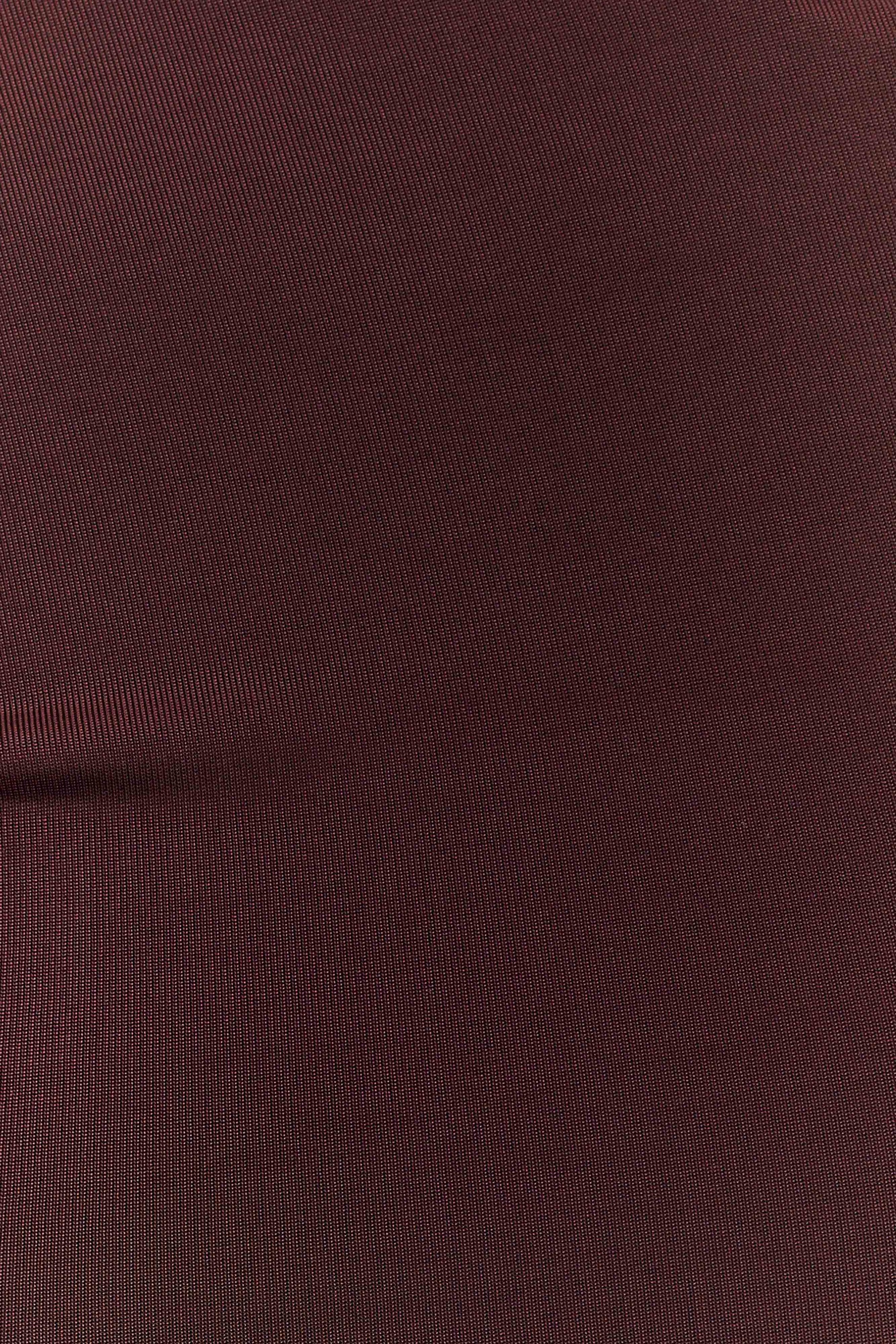 Haven Slinky Twist Midi Skirt - Chocolate