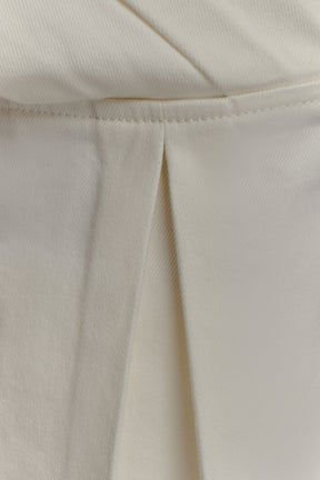 Rayne Off Shoulder Denim Top - White