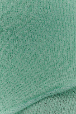 Caprice Halter Knit Mini Dress - Lagoon