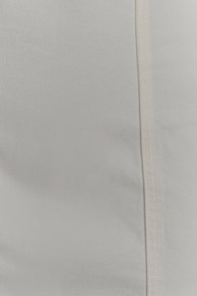 Pascale Off Shoulder Denim Mini Dress - White