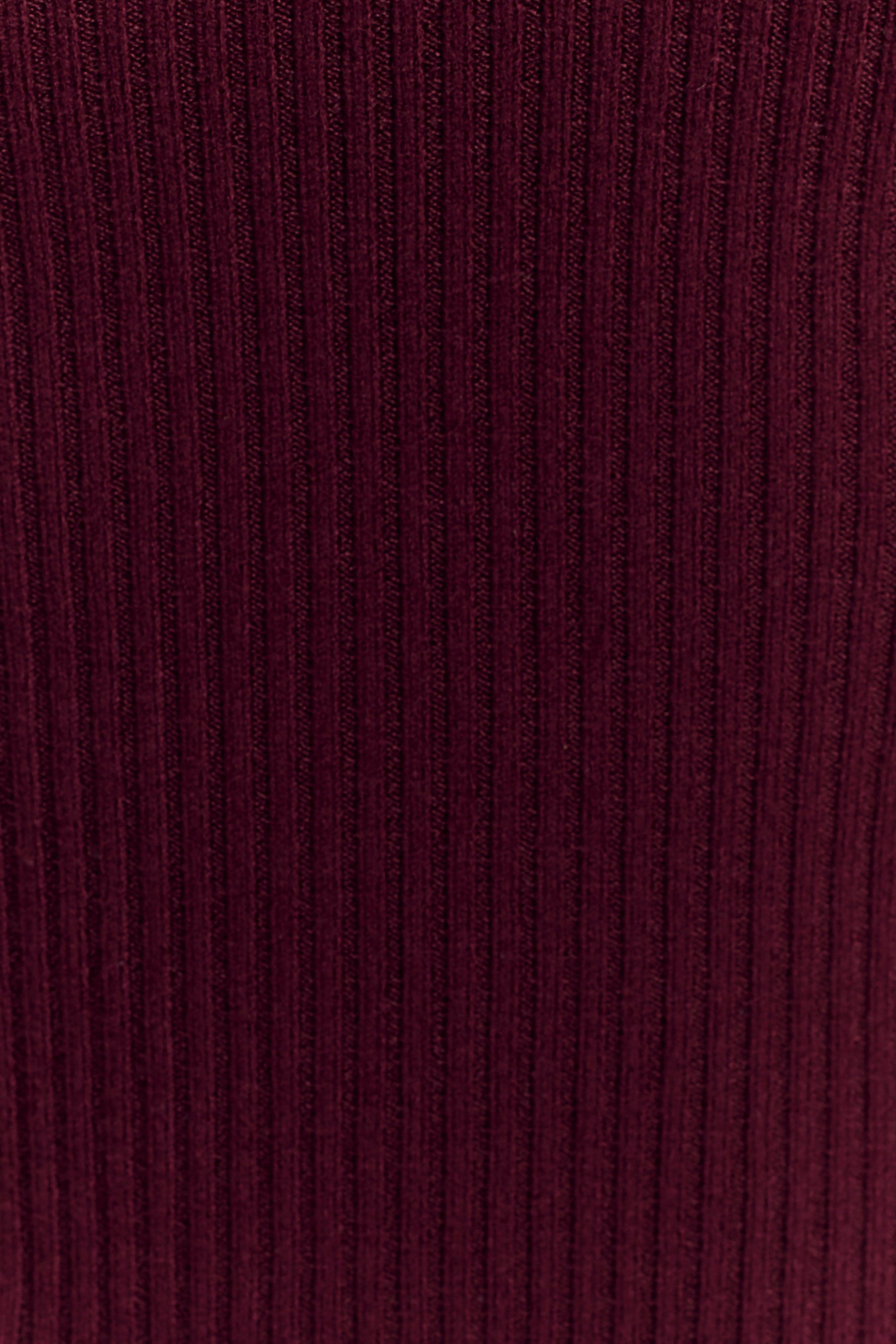 Natalya Ribbed Knit Cami Top - Merlot
