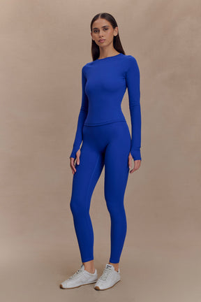 Callie Active Leggings - Cobalt