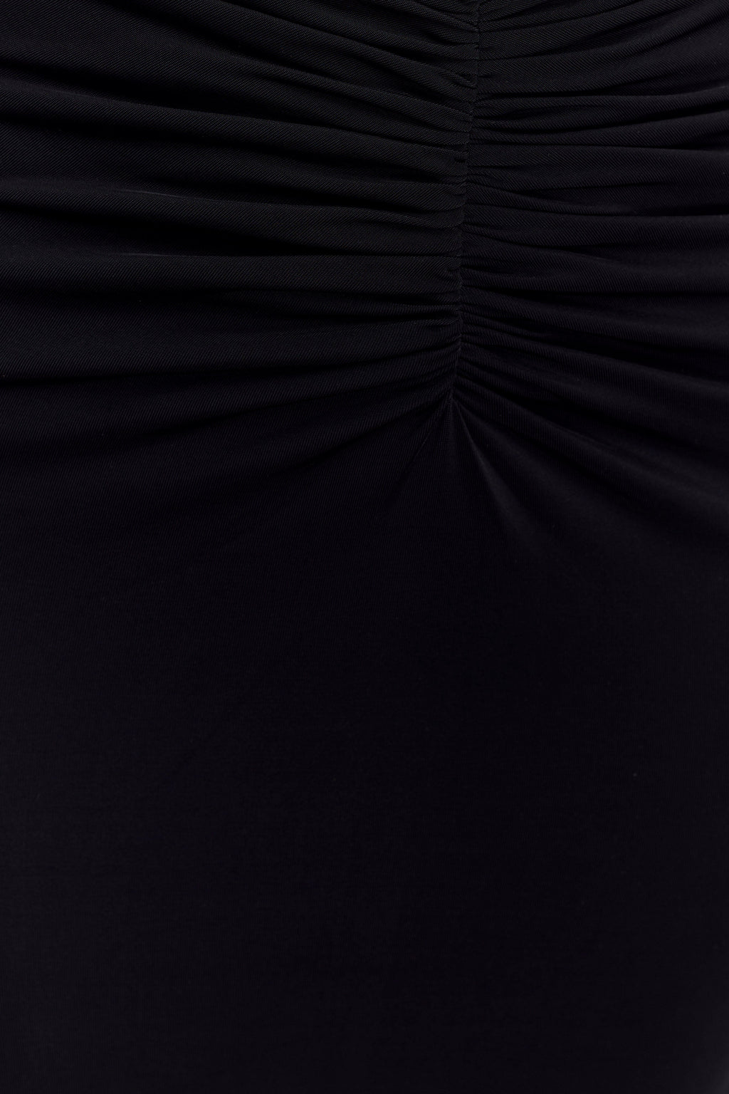 Rafaella Slinky And Mesh Maxi Dress - Black