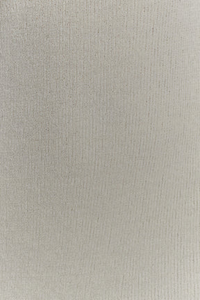 Caprice Halter Knit Mini Dress - White