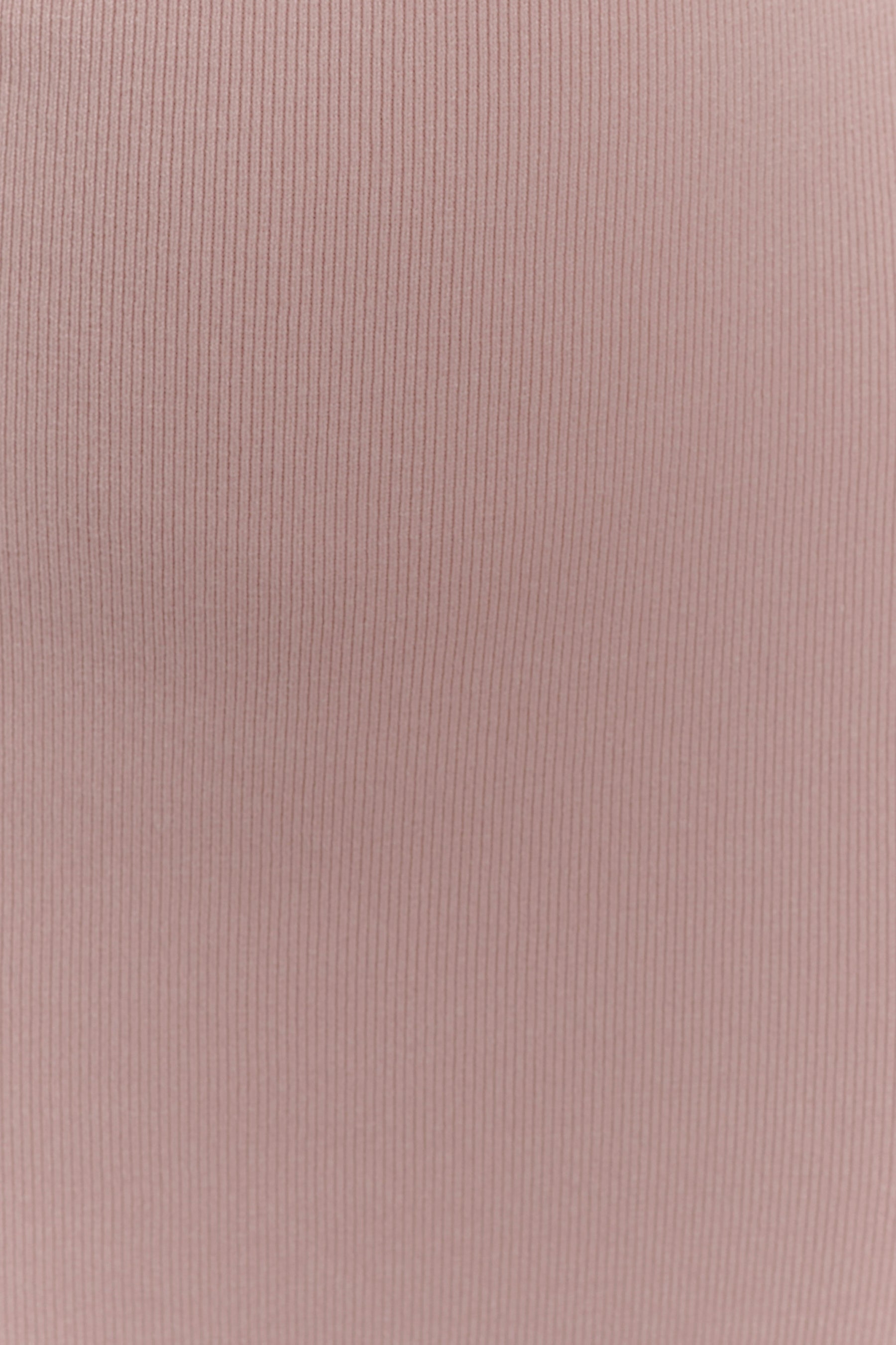 Darby Knit Scarf Maxi Dress - Pale Pink