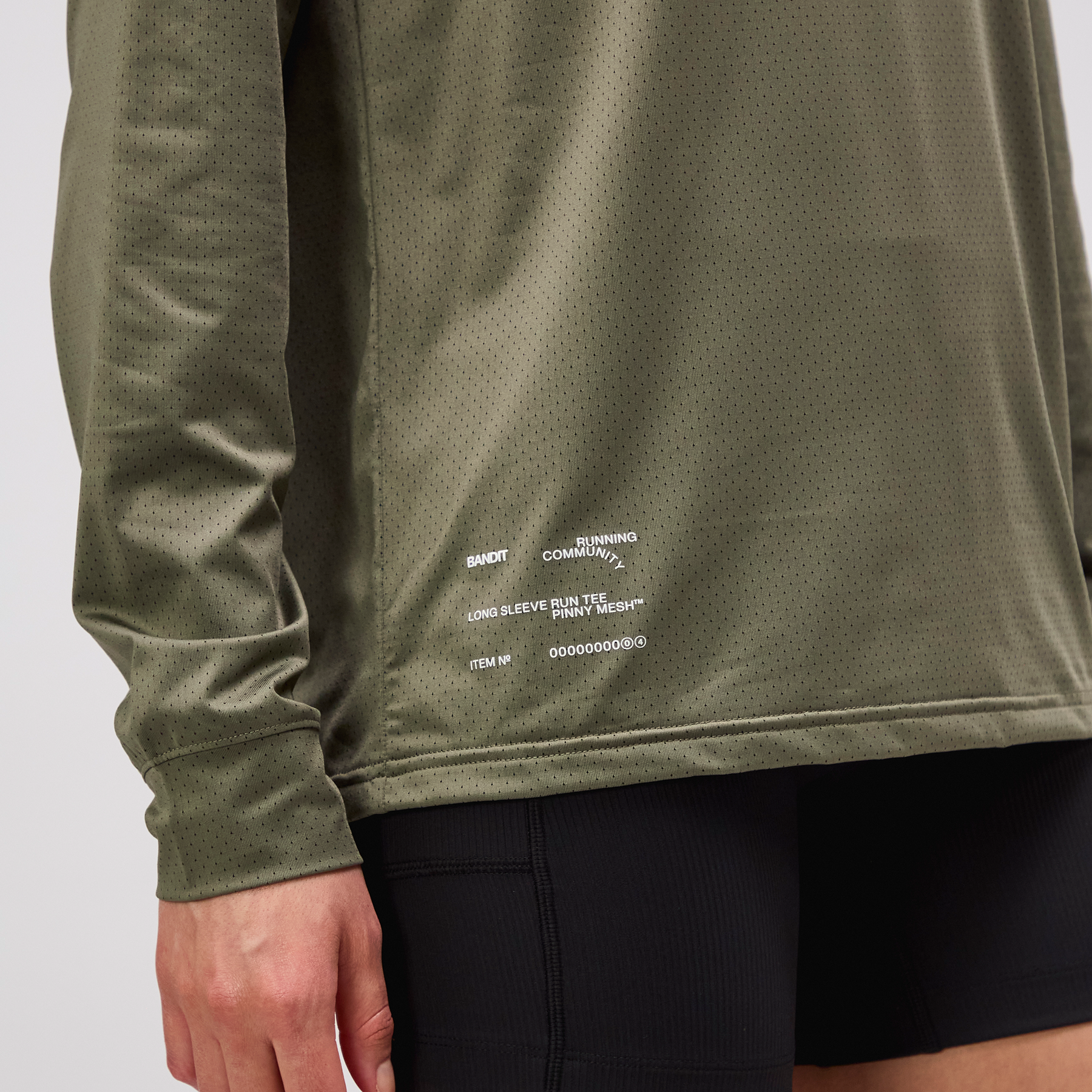 NanoMesh™ Performance Long Sleeve, Unisex - Fatigue