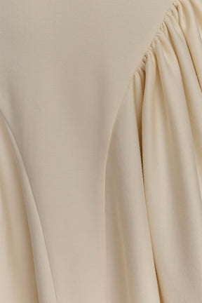 Sharon Scuba Jersey Mini Dress - Ivory