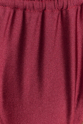 Memphis Beaded Bikini Bottom - Wine