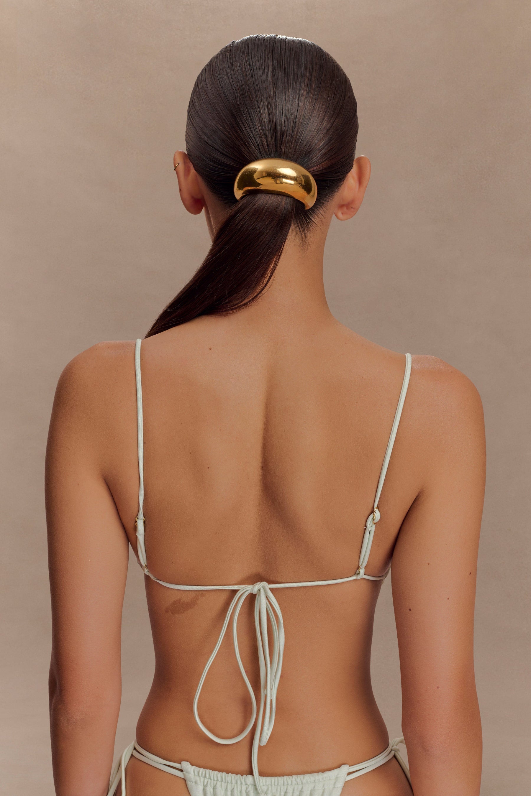 Memphis Beaded Bikini Top - Mint