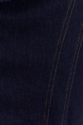 Alma Denim Maxi Skirt - Indigo Blue