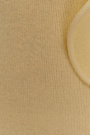 Sandrine Off Shoulder Knit Maxi Dress - Lemon