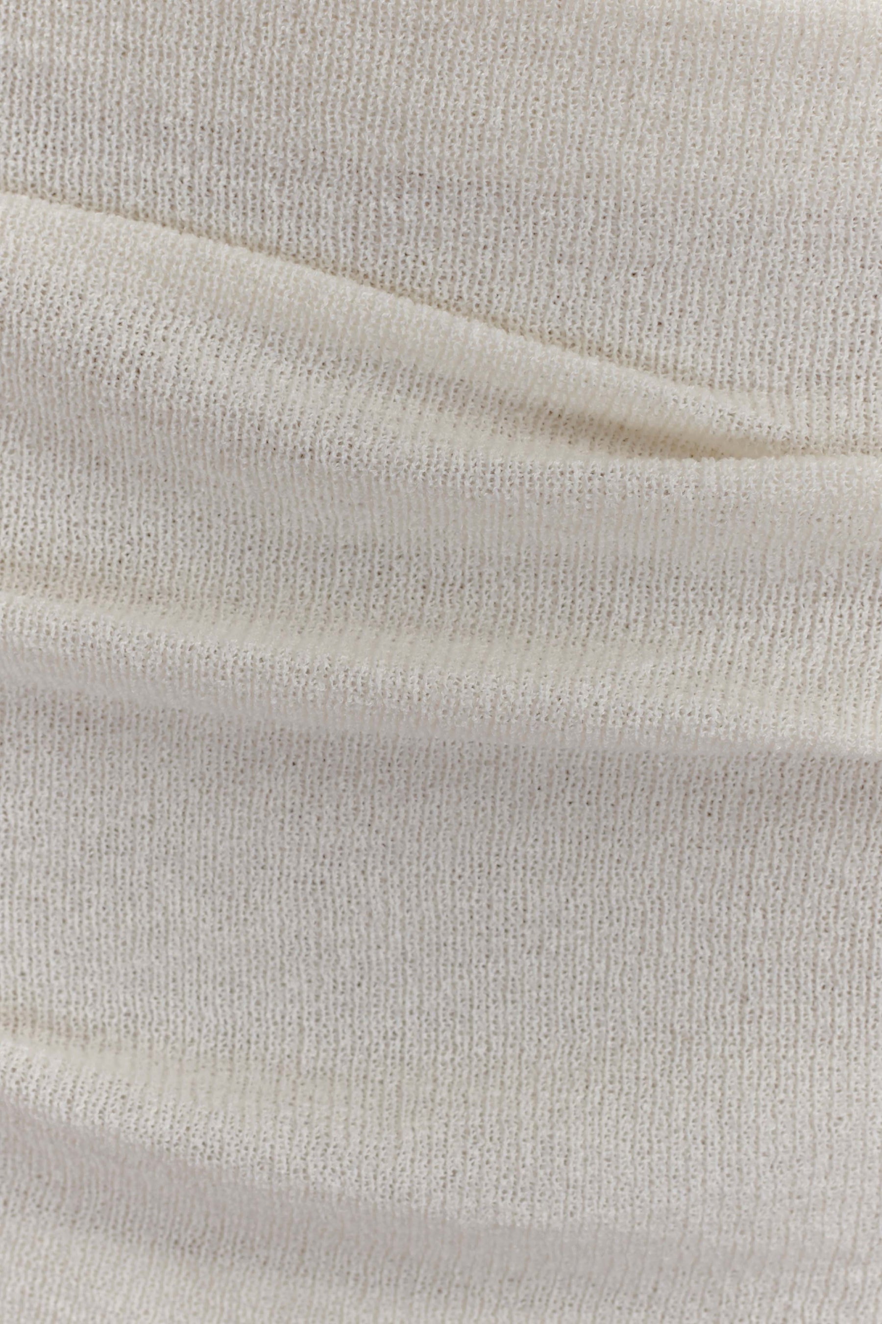 Elora Strapless Knit Maxi Dress - Ivory