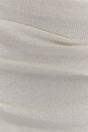 Elora Strapless Knit Maxi Dress - Ivory