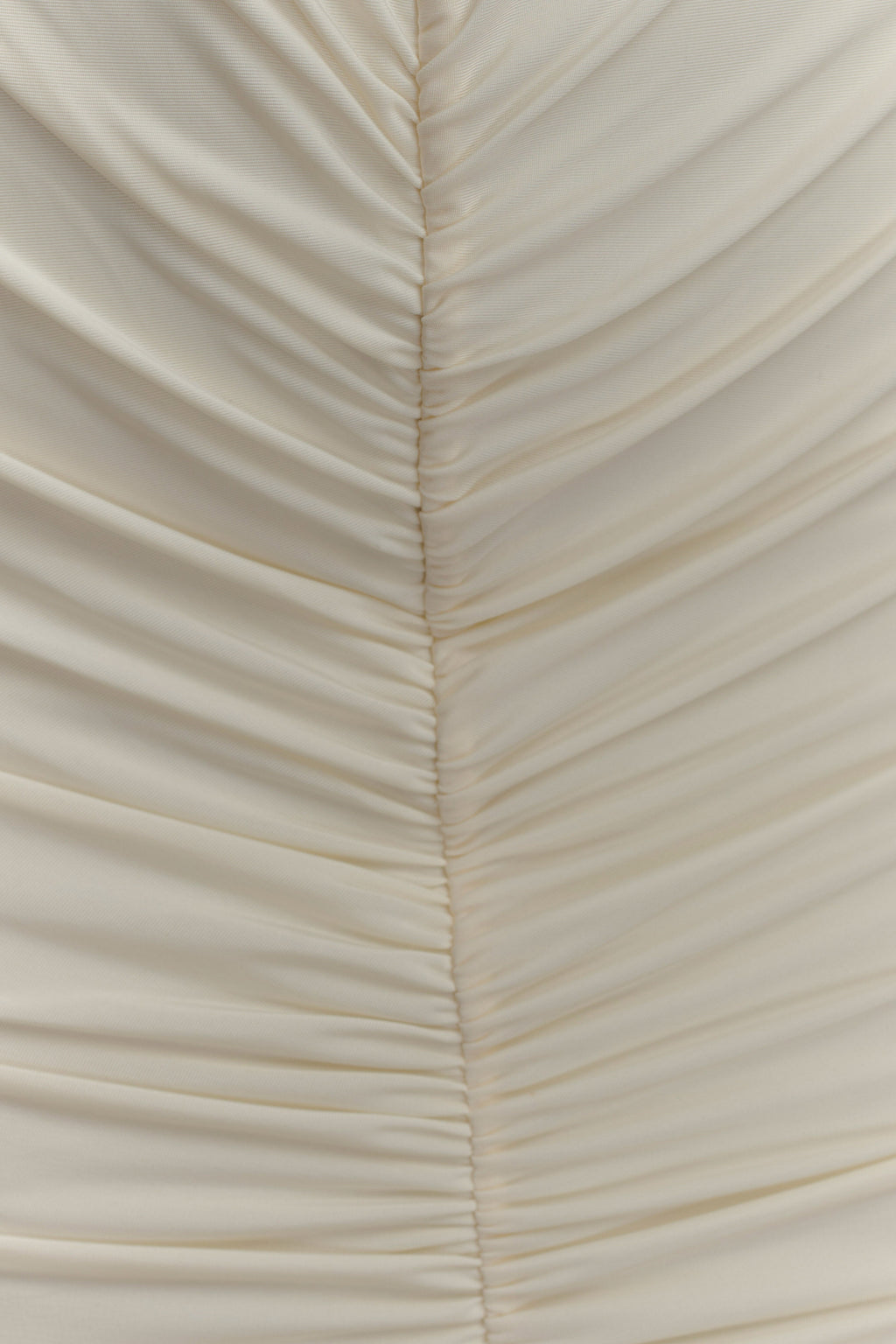 Louisa Long Sleeve Slinky Maxi Dress - Ivory