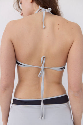 Charcoal Bikini Top