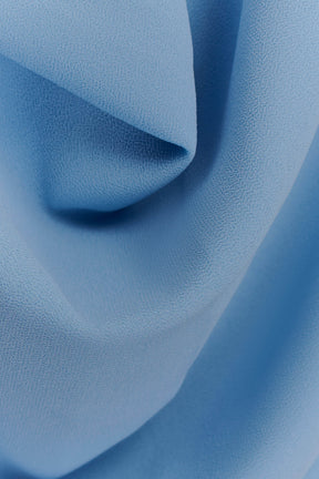 Katalina Chiffon Cowl Halter Top - Sky Blue