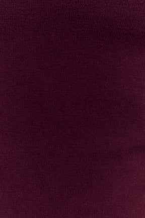 Miles Off Shoulder Knit Top - Plum