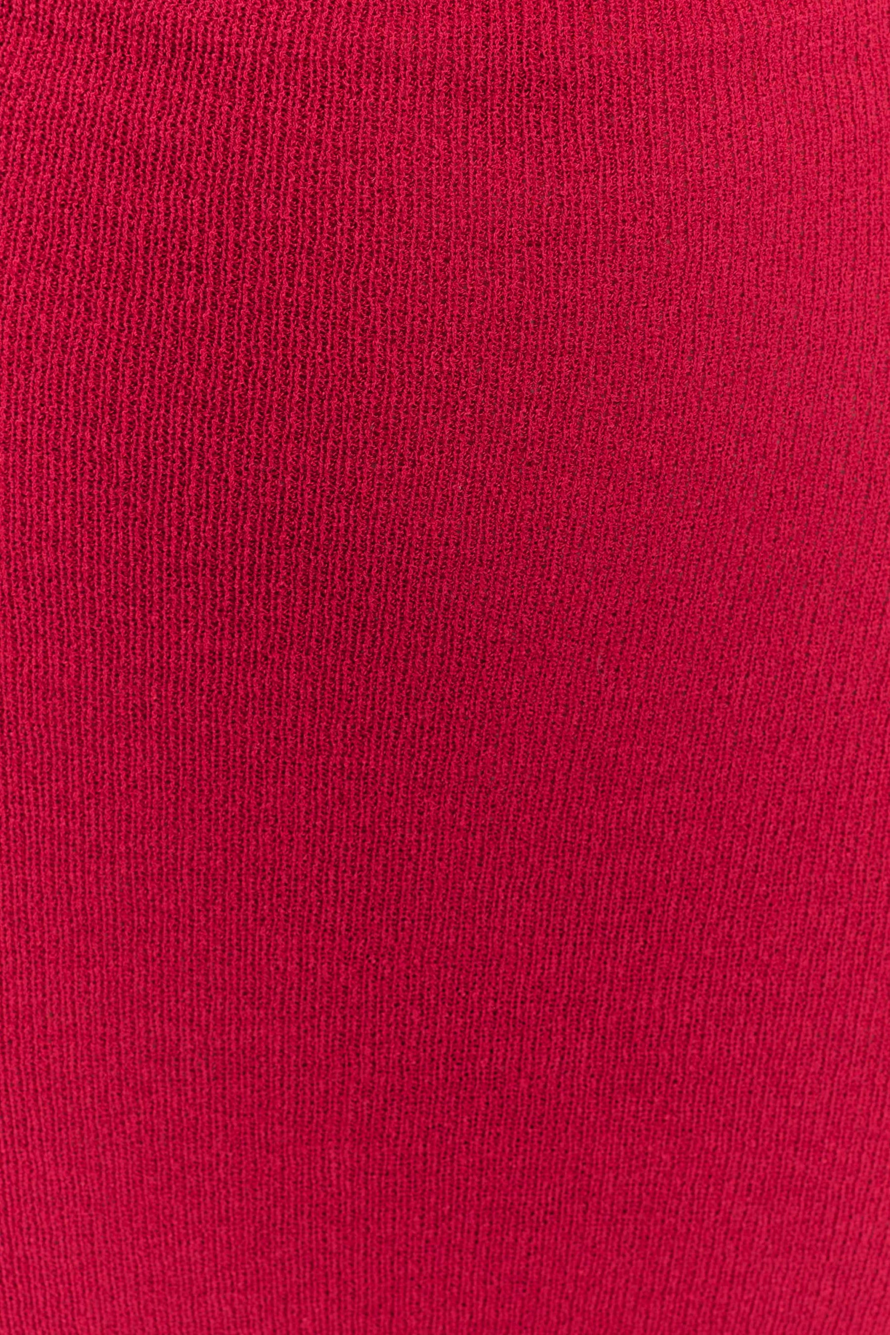 Ayella Cowl Knit Maxi Dress - Raspberry