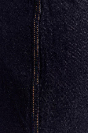 Julienne Denim Mini Skirt - Washed Indigo Blue
