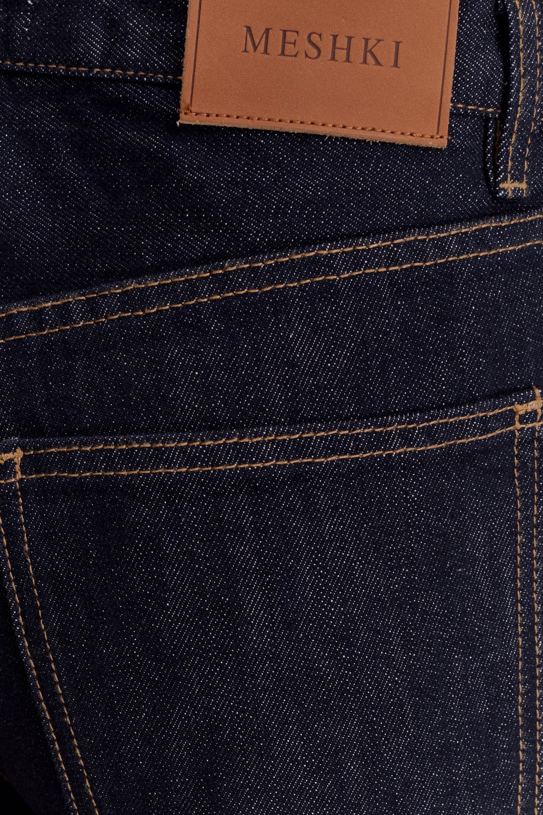 Mannon Mid Rise Denim Jeans - Washed Indigo Blue