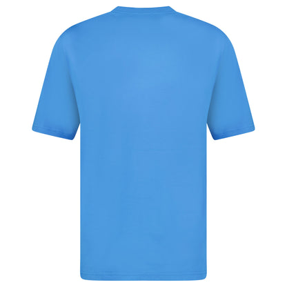 Burberry 'Ellison' Logo Print T-Shirt Blue
