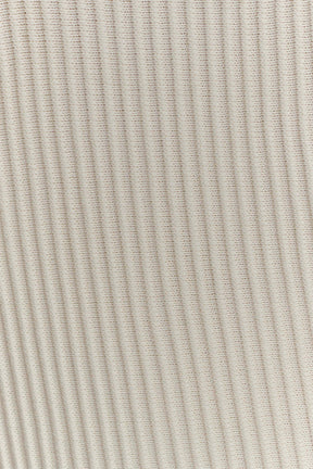 Elodie Strapless Cupped Knit Top - Ivory