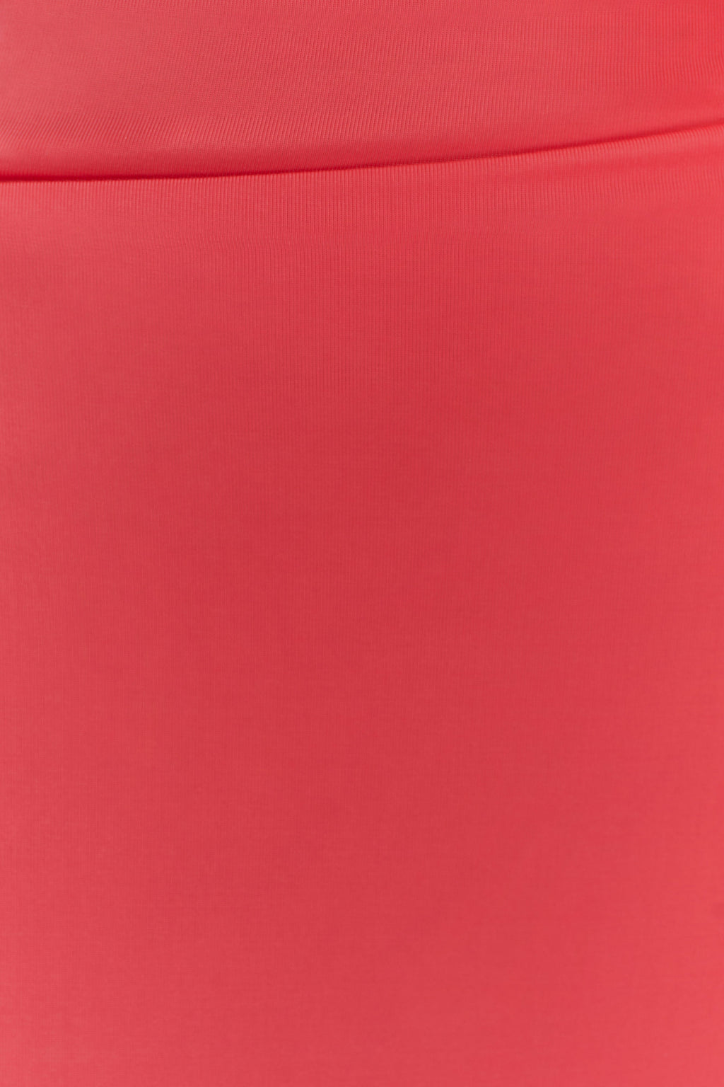 Haven Slinky Twist Midi Skirt - Coral