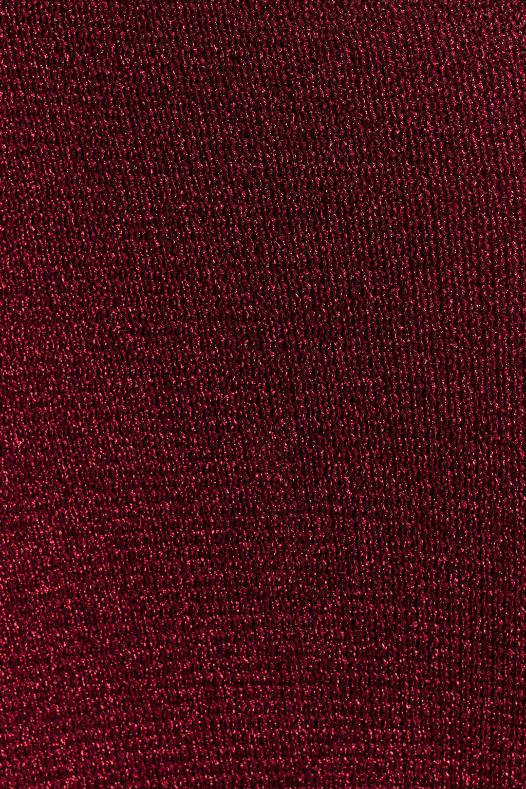 Elma Lurex Knit Halter Maxi Dress - Deep Red