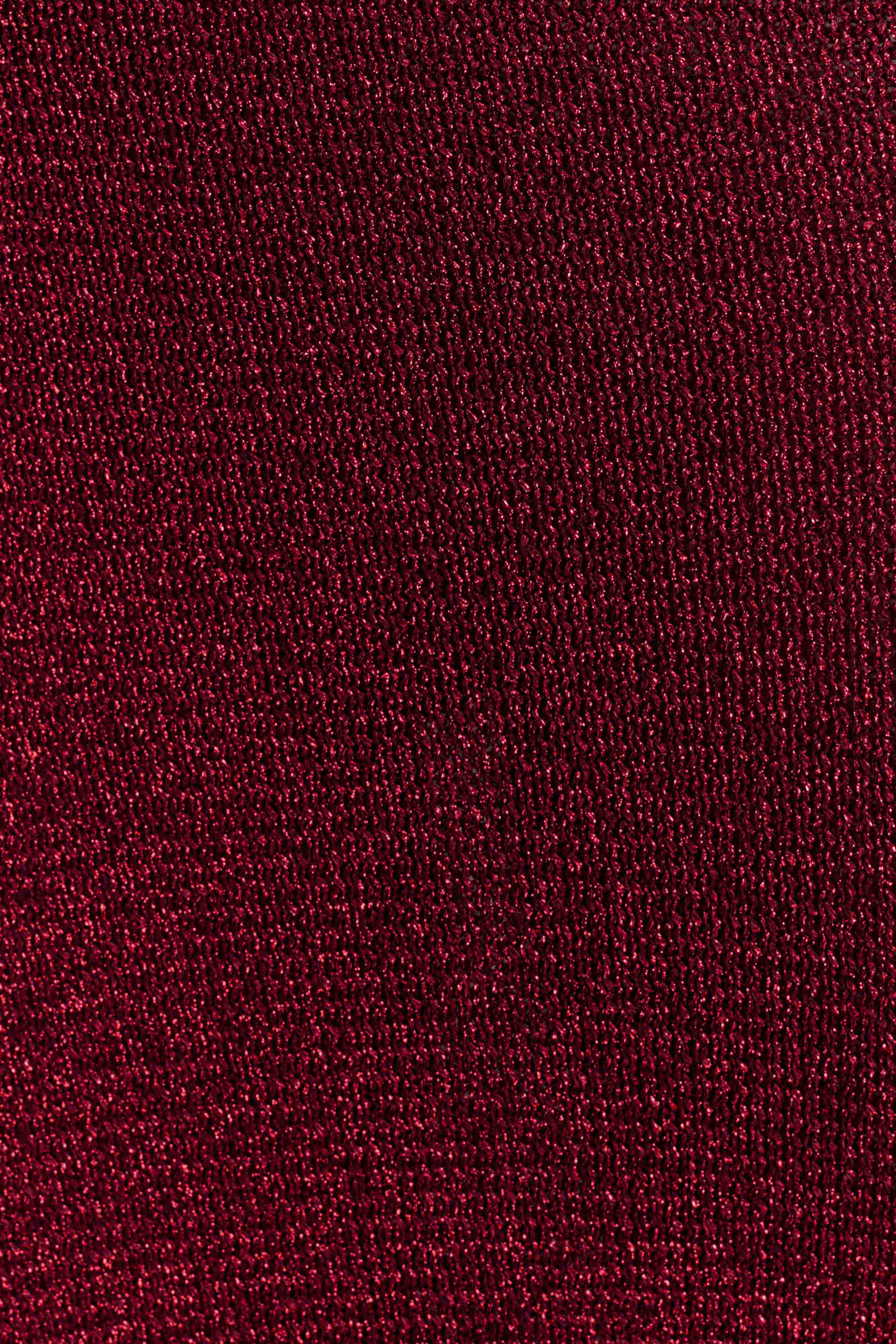 Elma Lurex Knit Halter Maxi Dress - Deep Red