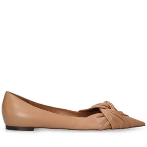 Jimmy 10mm Hedera leather ballerina flats