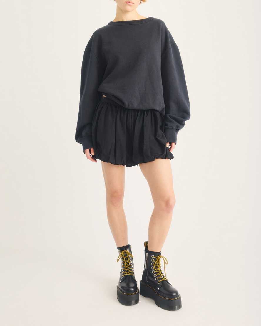 Jadon Max Boot Women's Platforms — BLACK BUTTERO