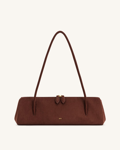 Nova Shoulder Bag - Brown Canvas