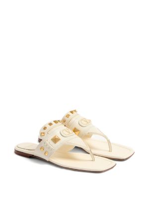 Plaster Caster leather sandals