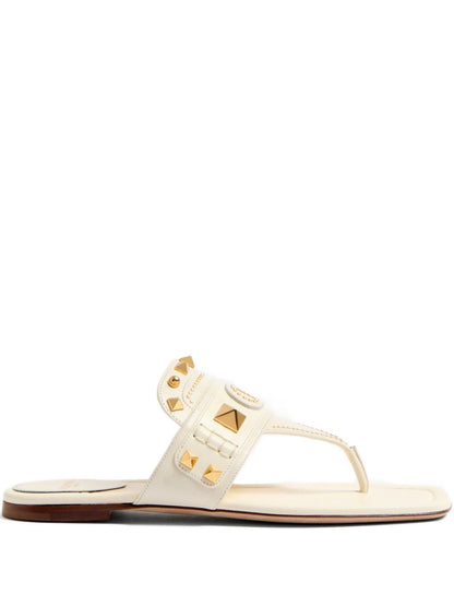 Plaster Caster leather sandals