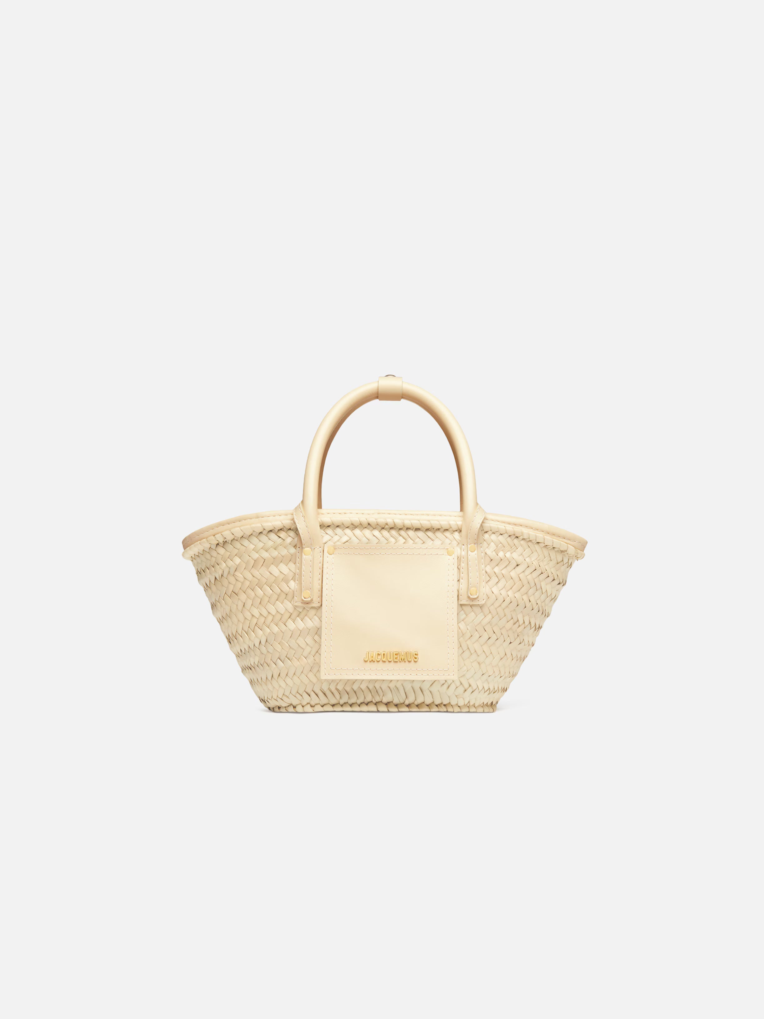 Les Classiques The small Soli basket Mini beach basket bag.