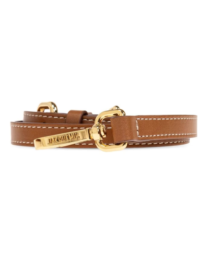Brown Leather Top Handle Bag